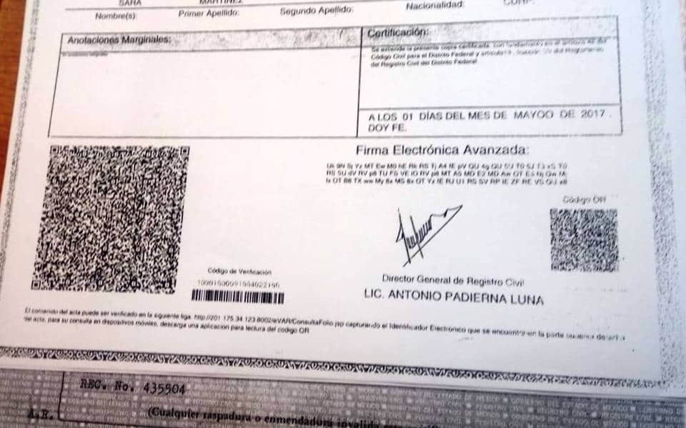 codigo qr acta de divorcio