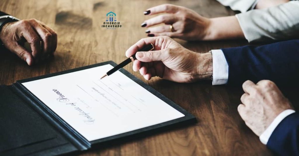 divorcio sin firma del conyuge